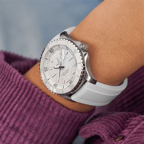 breitling superocean 36mm on wrist|breitling superocean white dial.